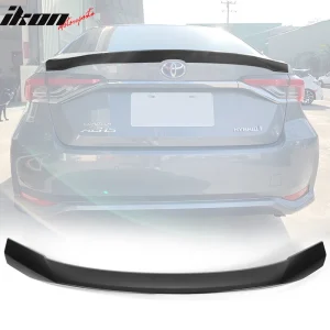 Fits 20-25 Toyota Corolla 12th Altis Sedan 4-Door Ikon Style Trunk Spoiler - ABS - Image 6