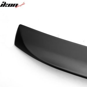 For 10-15 Chevy Camaro Coupe Roof Spoiler Matte Black Rear Window Wing ABS Visor - Image 3