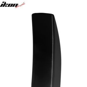 For 10-15 Chevy Camaro Coupe Roof Spoiler Matte Black Rear Window Wing ABS Visor - Image 5