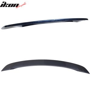 Fits 14-15 Chevy Camaro OE Low Blade Style Trunk Spoiler Painted #WA410Y Blue - Image 4
