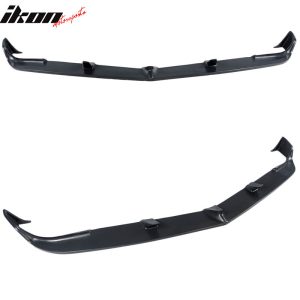 Fits 10-13 Chevrolet Camaro V8 SS Street Style Front Bumper Lip Spoiler Black PU - Image 5