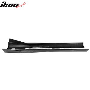 For 10-15 Chevy Camaro IKON V3 Style Side Skirts Extension Carbon Fiber Print PP - Image 4