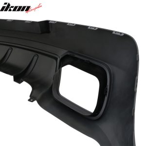 Fits 14-15 Chevrolet Camaro Rear Lower Bumper Cover Conversion W/Diffuser Fin PP - Image 5