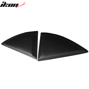 Fits 10-15 Chevy Camaro Side Window Louvers 1/4 Quarter Scoops Cover 2Pc Set PP - Image 4
