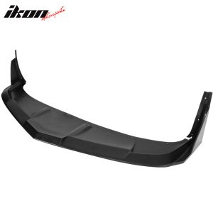 Fits 14-15 Chevrolet Camaro SS Front Bumper Lip+Winglets 1LE Style PU Unpainted - Image 4