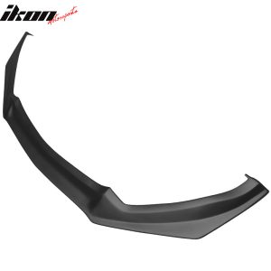 Fits 15-17 Ford Mustang Coupe 2-Door Front Bumper Lip Unpainted Black - PP - Image 3