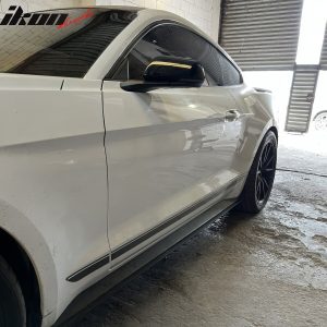 Fits 15-23 Ford Mustang Side Skirts Extension OE Textured Black PP - Image 5
