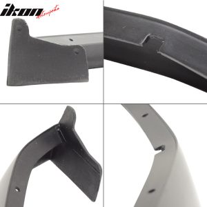 Fits 05-09 Ford Mustang V6 IKON Style Front Bumper Lip Spoiler Kit Unpainted PU - Image 3
