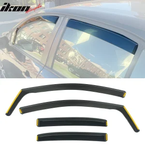 Fits 20-26 Toyota Corolla Sedan In-Channel Window Visors Guards Deflectors PC - Image 6