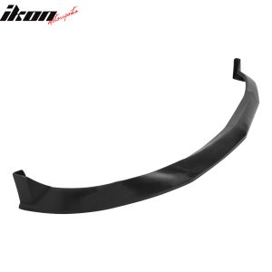 Fits 10-12 Ford Mustang V6 Front Bumper Lip Spoiler Splitter Unpainted Black PU - Image 3