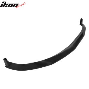 Fits 10-12 Ford Mustang V6 Front Bumper Lip Spoiler Splitter Unpainted Black PU - Image 5