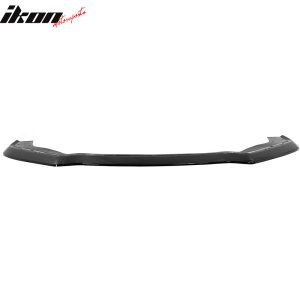 Fits 21-23 Ford Mustang Mach 1 Handling Package Front Bumper Lip Gloss Black PP - Image 3