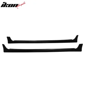 Fits 14-19 Toyota Corolla Sedan Type S Mapisa Side Skirts Extension Panel PU - Image 6