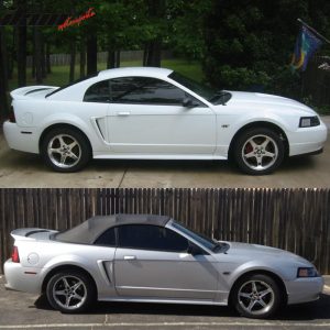 Fits 99-04 Ford Mustang Coupe OE Factory Style Rear Trunk Spoiler Wing - ABS - Image 2