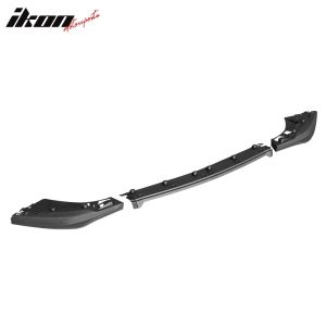 Fits 10-14 Ford Mustang GT500 OE Style Front Bumper Lip Spoiler Unpainted 3PCS - Image 3