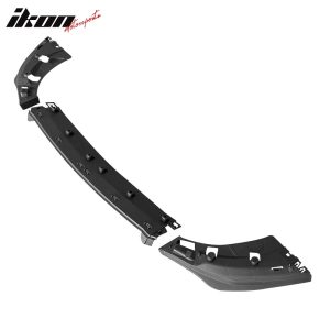 Fits 10-14 Ford Mustang GT500 OE Style Front Bumper Lip Spoiler Unpainted 3PCS - Image 4