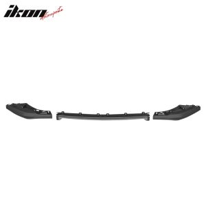 Fits 10-14 Ford Mustang GT500 OE Style Front Bumper Lip Spoiler Unpainted 3PCS - Image 5