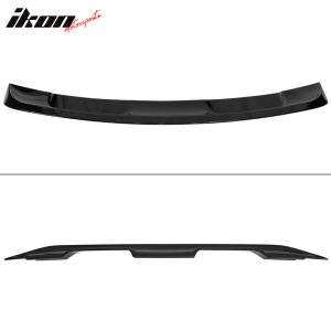 Fit 15-23 Ford Mustang Coupe GT500 Style Rear Trunk Spoiler Wing Gloss Black ABS - Image 5