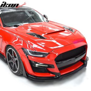 Replacement Front Lip for 15-17 Ford Mustang GT500 Style Front Bumper - PP - Image 4