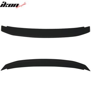 Fits 10-14 Ford Mustang OE Style Rear Trunk Spoiler Wing Lip ABS Matte Black - Image 4