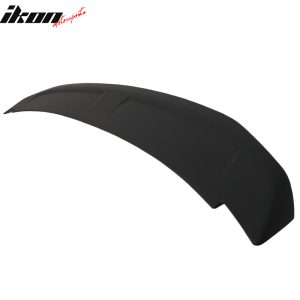 Fits 10-14 Ford Mustang OE Style Rear Trunk Spoiler Wing Lip ABS Matte Black - Image 5