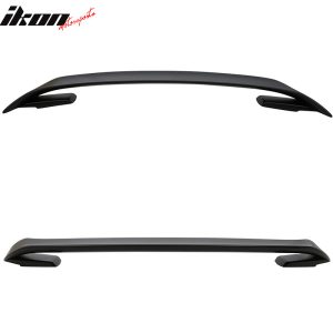 Fits 15-23 Ford Mustang GT350 V2 Style Rear Trunk Spoiler Wing Lip Unpainted ABS - Image 4