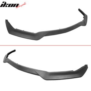 Fits 18-23 Ford Mustang GT R Spec Style Unpainted PP Front Bumper Lip Splitter - Image 4