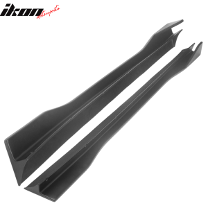 Fits 12-15 Chevrolet Camaro ZL1 MB Style Side Skirts Add On Extension PP - Image 4
