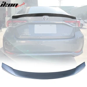 Fits 20-25 Toyota Corolla Sedan Rear Trunk Spoiler Painted #1K3 Celestite Gray - Image 6