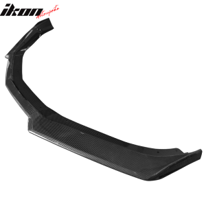 For 16-24 Chevrolet Camaro Front Bumper Lip 1LE Style Spoiler Carbon Fiber Print - Image 4