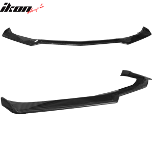 For 16-24 Chevrolet Camaro Front Bumper Lip 1LE Style Spoiler Carbon Fiber Print - Image 5