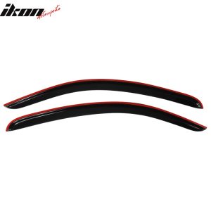 Fits 05-09 Ford Mustang Window Visors Acrylic Sun Guard Rain Deflector 2Pc Set - Image 4