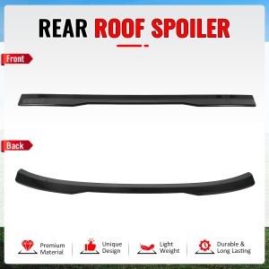 Fits 24-26 Ford Mustang S650 Coupe OE Style Rear Roof Spoiler Gloss Black ABS - Image 5