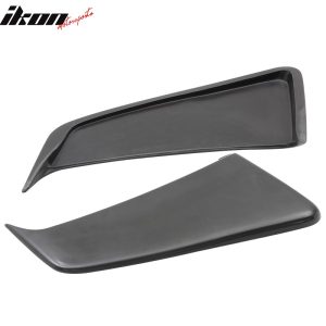 Fits 05-09 Ford Mustang Coupe Unpainted Black EL Side Fender Scoop - PU - Image 4