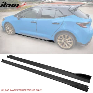 Toyota Corolla 19-25 E210 Hatchback T Style Side Skirts Extension Panels - Image 6