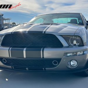 Fits 07-09 Ford Mustang GT500 GT500KR OE Style Front Bumper Valance Panel Lip - Image 3