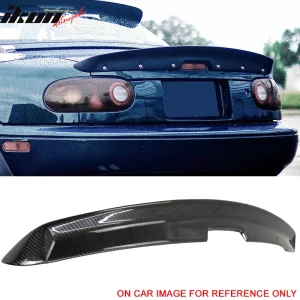 Fits 90-97 Mazda Miata MX5 MK1 KG Type 1 Rear Trunk Spoiler Wing Carbon Fiber CF - Image 6