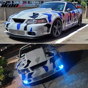 Fits 99-04 Ford Mustang MDA Style Front Bumper Lip Spoiler Splitter Unpainted PU - Image 4