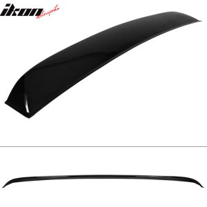 Fits 05-14 Ford Mustang Coupe Rear Window Roof Spoiler Visor PP Wing Gloss Black - Image 3