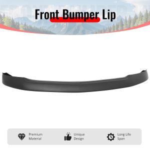 Fits 05-09 Ford Mustang GT V8 Front Bumper Lip Matte Black Spoiler 1PC Splitter - Image 3