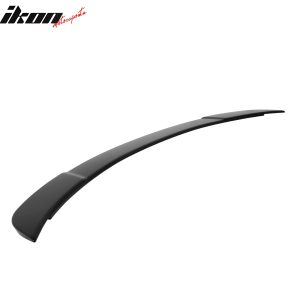 Fits 24-26 Ford Mustang OE GT Style Rear Trunk Spoiler Wing Lip Gloss Black ABS - Image 4