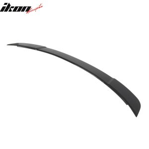 Fits 24-26 Ford Mustang OE GT Style Rear Trunk Spoiler Wing Lip Gloss Black ABS - Image 5