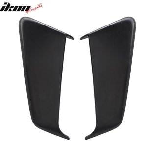 Fits 05-09 Ford Mustang Coupe Roof Spoiler + Side Fender Scoop & Window Louvers - Image 5
