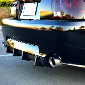 Fits 99-04 Ford Mustang MDA Style Rear Bumper Lip Diffuser Valance Splitter PU - Image 3