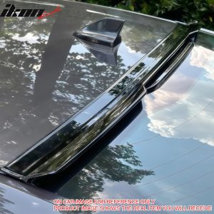 Fits 24-26 Ford Mustang S650 Coupe OE Style Rear Roof Spoiler Matte Black ABS - Image 3