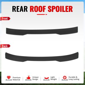 Fits 24-26 Ford Mustang S650 Coupe OE Style Rear Roof Spoiler Matte Black ABS - Image 5