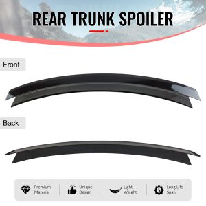 Fits 24-26 Ford Mustang S650 7th Gen R Style Rear Trunk Spoiler Wing Gloss Black - Image 3