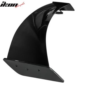 Fits 15-23 Ford Mustang GT500 CFTP Style Rear Trunk Spoiler Wing Lip Gloss Black - Image 5