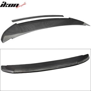 Fits 10-14 Ford Mustang GT500 Style Trunk Spoiler Wing - Carbon Fiber CF - Image 3