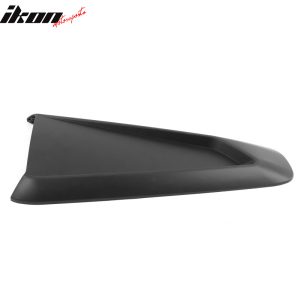 Fits 10-14 Ford Mustang IKON Style Side Quarter Window Louver Cover Matte Black - Image 4